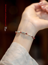 925 Silver Lucky Koi Braided Rope Red Bracelet – Jewelry Gift Ideas — 9