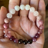 Peach Blossom Natural Stone Bracelet Female High – Jewelry Gift Ideas — 3
