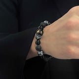 Vintage Obsidian Bright Asterism Bracelet – Jewelry Gift Ideas — 3