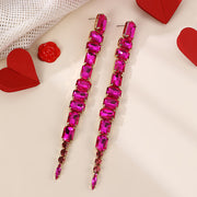Earrings Women's Valentine's Day Irregular Rhinestone – Gifts for Her — 7