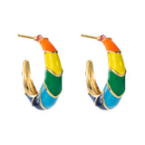 Fashionable Copper Plated 18K Gold Color Dripping – Practical Gifts — 6