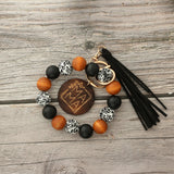 Leopard Wood Bracelet Beaded Spotted – Jewelry Gift Ideas — 9