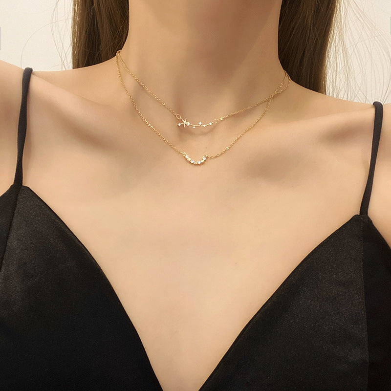 Women's Cool Style Retro Trend Collarbone Chain – Stylish Gifts — 1
