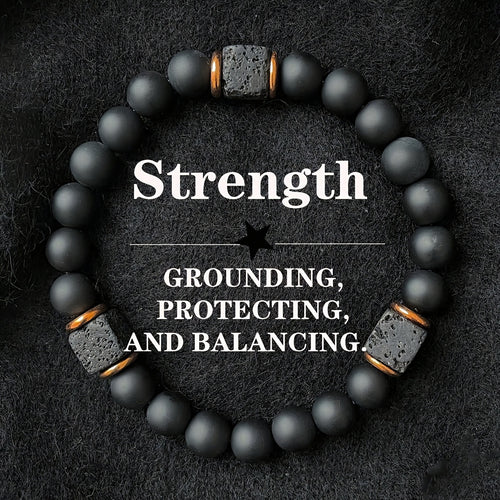 Bracelet Men's Volcanic Rock All-matching – Jewelry Gift Ideas — 1