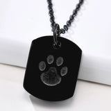 Stainless Steel Dog Paw Cinerary Casket Openable – Jewelry Gift Ideas — 2