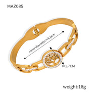 Tree Of Life Bracelet Female Hollow Jeweled – Jewelry Gift Ideas — 16