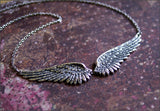 Vintage Angel Wings Feather Choke Necklace – Jewelry Gift Ideas — 3