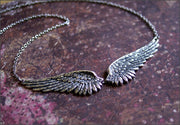 Vintage Angel Wings Feather Choke Necklace – Jewelry Gift Ideas — 3