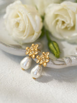 Women's Three Small Flower Earrings – Gifts for Her — 2