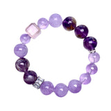Lavender Amethyst DIY Bracelet Single Circle – Jewelry Gift Ideas — 2