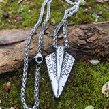 Stainless Steel Arrow Double-sided Pendant – Jewelry Gift Ideas — 6