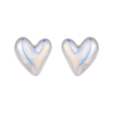 Baroque Irregular Heart Acrylic Earrings Dazzling – Jewelry Gift Ideas — 6