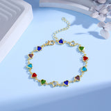 Sweet Beaded Candy Color Heart Bracelet – Jewelry Gift Ideas — 16