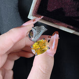 Tan Sang Blue Water Drop Pear Ring – Practical Gifts — 4