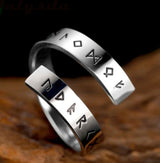 Pirate Viking Text Symbol Ended Ring Personality – Stylish Gifts — 7