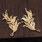 Cast Copper Peacock Feather Pendant – Jewelry Gift Ideas — 3