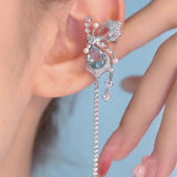 Butterfly Tassel Zircon Earpiece Irregular Ear Bone – Surprise Gifts — 3