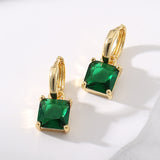 Women's Geometric Square Zircon Earrings – Gifts for Her — 6