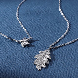 Creative Oak And Kapok Lover Necklace Retro – Jewelry Gift Ideas — 5