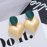 Street Style Ear Jewelry Big Peach Heart Acrylic – Stylish Gifts — 3
