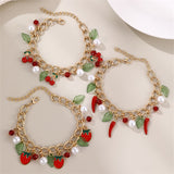 Valentine's Day Bracelet Red Accessories Cherry – Stylish Gifts — 3