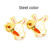 European And American Earrings Lovely Animal Lady – Stylish Gifts — 3