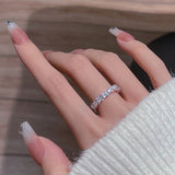 Double Layer Ring Set Women's High-grade – Gifts for Her — 6