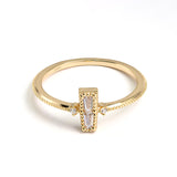 Tee Zircon Brilliant Women's Ring Cut By Dharma Stick – Gifts for Her — 7
