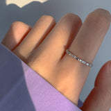 Fashion Niche S925 Sterling Silver Love Ring – Stylish Gifts — 3