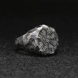 Fashion Retro Carved Compass Ring – Stylish Gifts — 5