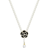 Light Luxury Niche Pearl Necklace Sweet Flowers – Jewelry Gift Ideas — 4