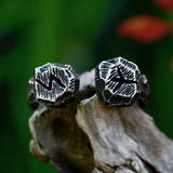 Nordic Viking Letter Stainless Steel Ring Titanium – Surprise Gifts — 9