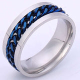 Titanium Steel Chain Rotatable Ring Niche – Unique Gift Ideas — 1