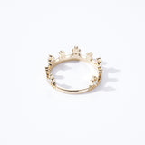 S925 Silver White Zircon Princess Crown Ring – Special Occasion Gifts — 4