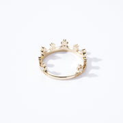 S925 Silver White Zircon Princess Crown Ring – Special Occasion Gifts — 4