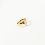 Ring Titanium Steel Plated 18K Gold – Birthday Gifts — 1