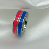 Bisexual Pride Stainless Steel Ring Europe – Stylish Gifts — 10