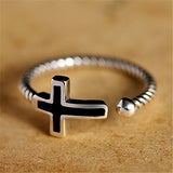 Vintage Classic Cross Drip Ring – Special Occasion Gifts — 3