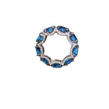 Hip Hop Heavy Industry Full Diamond Ring Female Plated – Gifts for Her — 5