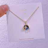 Starry Sky And Planets Modeling Titanium Steel – Jewelry Gift Ideas — 7