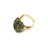 Personality Hand Wrapped Rough Stone Agate Ring – Meaningful Gifts — 12