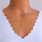 Totem Symbol Pattern Pendant Necklace – Jewelry Gift Ideas — 1