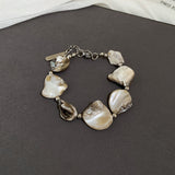 Shell Chain Stitching Earring Bracelet Necklace – Jewelry Gift Ideas — 5