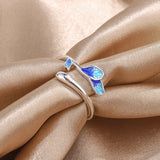 Women's Enamel Branch Literary Epoxy Ring – Gifts for Her — 2