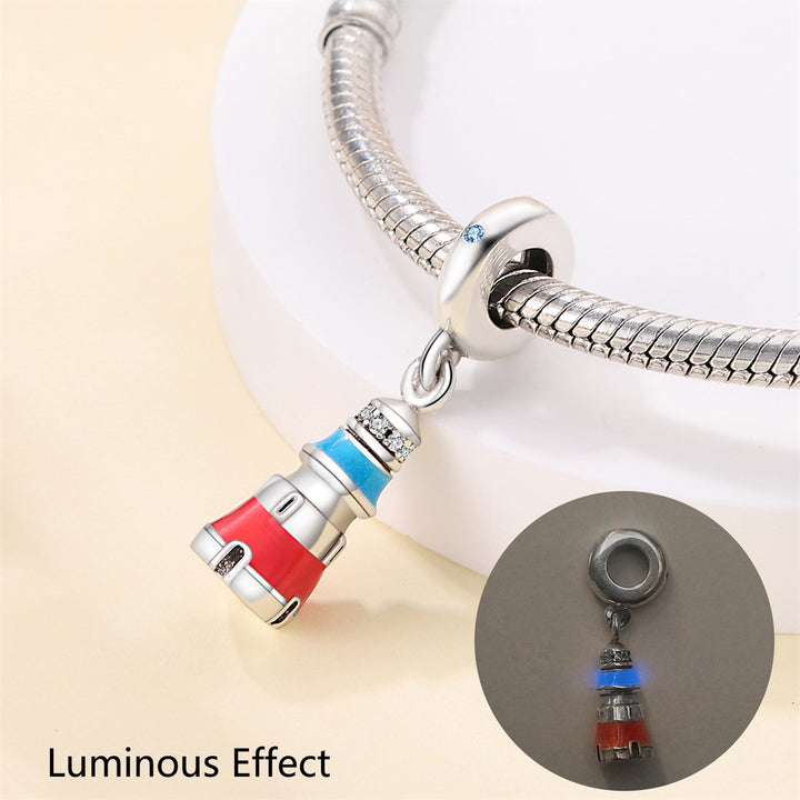 White Copper Silver Plated Luminous Building – Jewelry Gift Ideas — 5