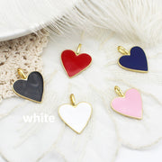 Drop Oil Love Heart Hanging Piece Pendant – Jewelry Gift Ideas — 7