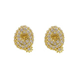 18K Brass Balloon Bubble Zircon Small Size Stud – Birthday Gifts — 19