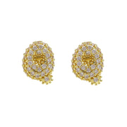 18K Brass Balloon Bubble Zircon Small Size Stud – Birthday Gifts — 19