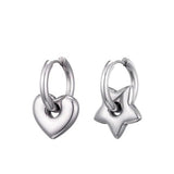 XINGX Earrings Stainless Steel Glossy Earrings – Practical Gifts — 9