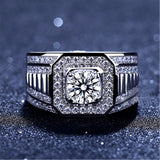 Europe And America Inlaid Zircon Women's Couple Ring – Gifts for Her — 3